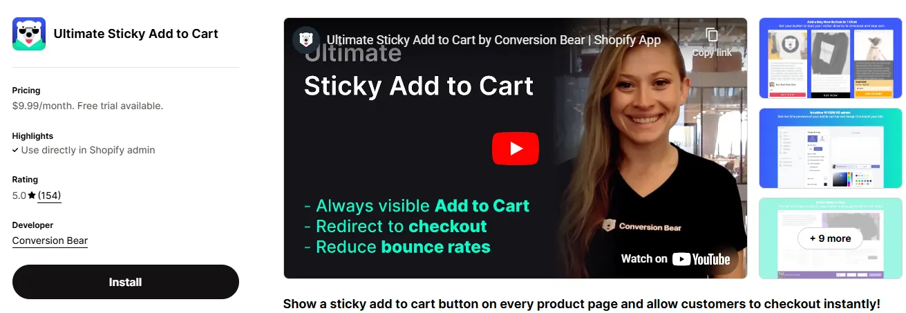 Ultimate Sticky Add to Cart